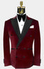Double Breasted Tuxedo - Velvet Tuxedo Dinner Jacket In Black - Navy - Emerald Green - Burgundy 2   - from alligatorwarehouse.com