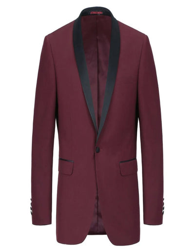 Mens Burgundy Prom Tuxedo - Maroon Wedding Dinner Traditional Suit 1   - from alligatorwarehouse.com