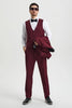 Mens Burgundy Prom Tuxedo - Maroon Wedding Dinner Designer Suit 5   - from alligatorwarehouse.com