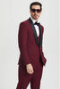 Mens Burgundy Prom Tuxedo - Maroon Wedding Dinner Designer Suit 6   - from alligatorwarehouse.com