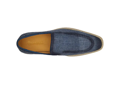 Burninshed Linen Loafer 18 KS550-10FBROWN75  - from alligatorwarehouse.com