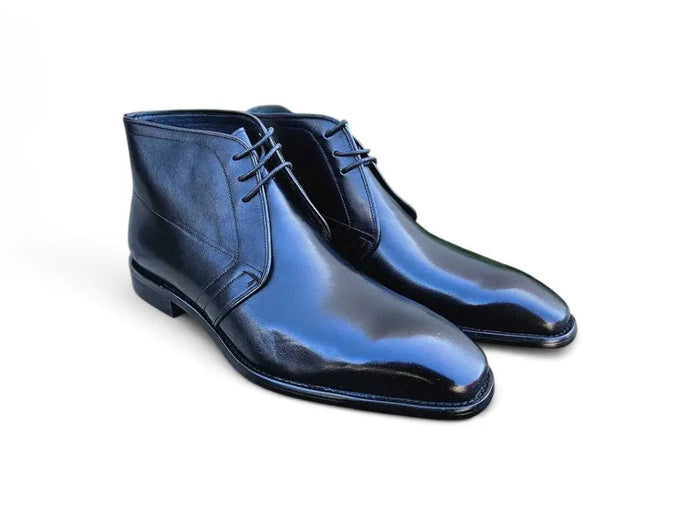 Carrucci Burnished Calf Chukka Boot - Rich Leather Style