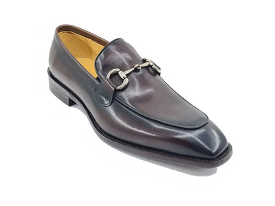 Burnished Calfskin Horsebit Loafer 4 KS509-28CHESTNUT85  - from alligatorwarehouse.com