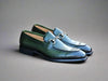 Burnished Calfskin Horsebit Loafer 6 KS509-28CHESTNUT7  - from alligatorwarehouse.com