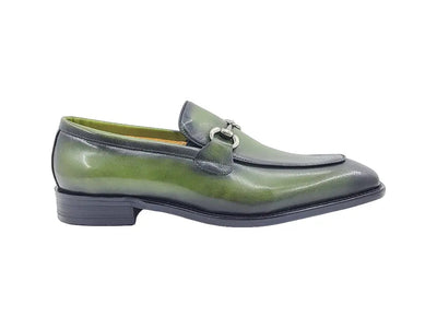 Burnished Calfskin Horsebit Loafer 8 KS509-28CHESTNUT85  - from alligatorwarehouse.com