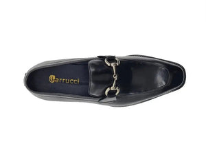 Carrucci Burnished Calfskin Horsebit Loafer - Luxury Italian Style