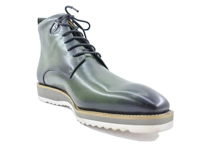 Burnished Calfskin Lace-Up Boot 11 KB515-16COGNAC75  - from alligatorwarehouse.com