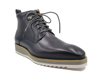 Burnished Calfskin Lace-Up Boot 24 KB515-16COGNAC75  - from alligatorwarehouse.com