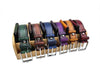 Burnished Calfskin Leather Belt 2 KC198-14CHESTNUT14  - from alligatorwarehouse.com
