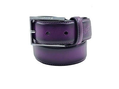 Burnished Calfskin Leather Belt 6 KC198-14CHESTNUT14  - from alligatorwarehouse.com