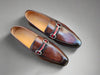 Burnished Calfskin Slip-On Loafer 2 KS509-28RCHESTNUT75  - from alligatorwarehouse.com