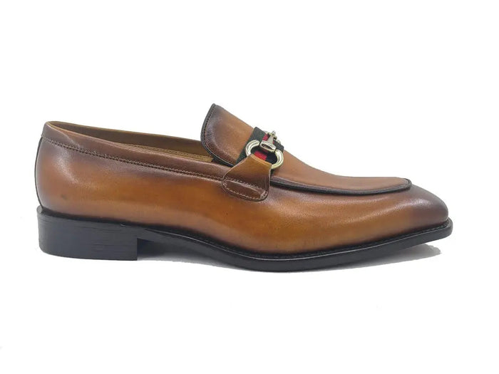 Carrucci Burnished Calfskin Slip-On Loafer