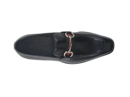 Carrucci Burnished Calfskin Loafer - Luxury Slip-On Shoe