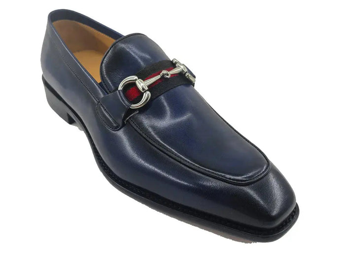 Carrucci Burnished Calfskin Slip-On Loafer