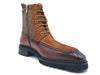 Burnished Calfskin & Suede Slip-On Boot 7 KB516-17COGNAC7  - from alligatorwarehouse.com