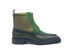 Burnished Calfskin & Suede Slip-On Boot 14 KB516-17COGNAC7  - from alligatorwarehouse.com