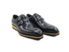 Burnished Double Monk Whole Cut Shoe 2 KS515-30WHITE75  - from alligatorwarehouse.com