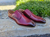 Burnished Lace-up Leather Derby 7 KS515-26OLIVE75  - from alligatorwarehouse.com