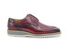 Burnished Lace-up Leather Derby 8 KS515-26OLIVE75  - from alligatorwarehouse.com