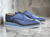 Burnished Lace-up Leather Derby 21 KS515-26OLIVE75  - from alligatorwarehouse.com