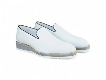 Burnished Wholecut Loafer Lightweight Sole