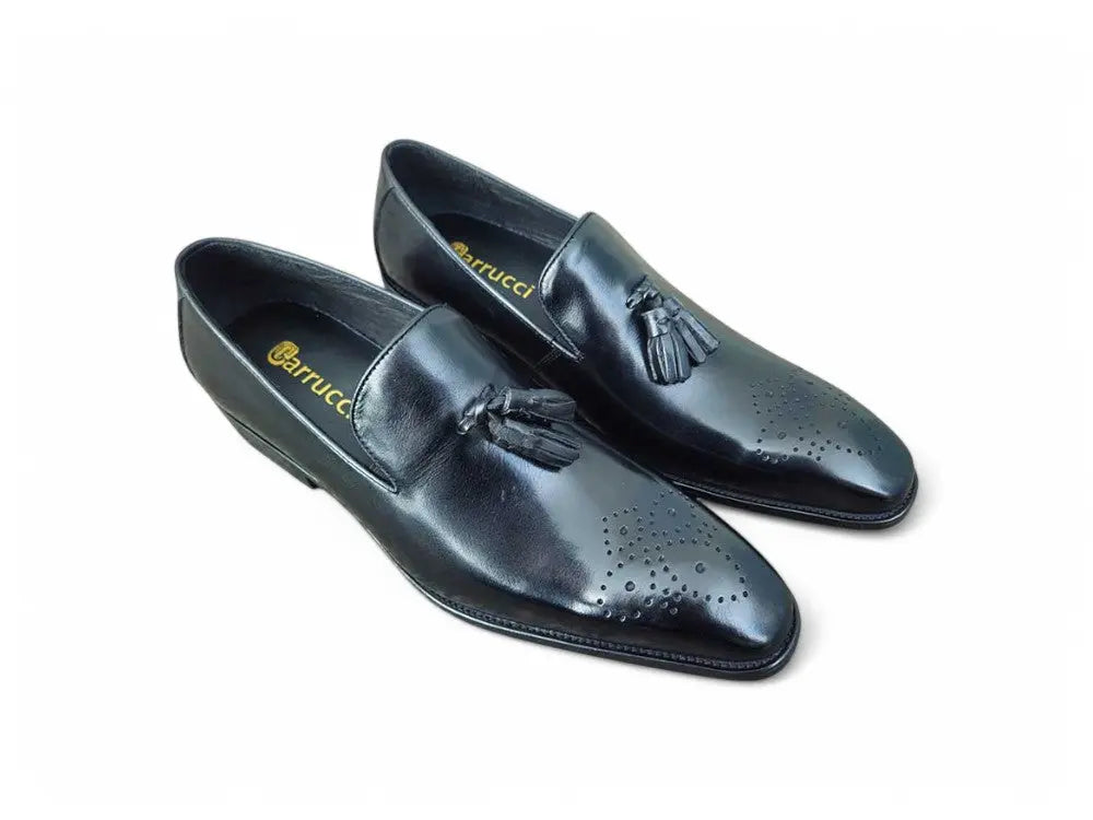 Carrucci Burnished Wholecut Tassel Loafer