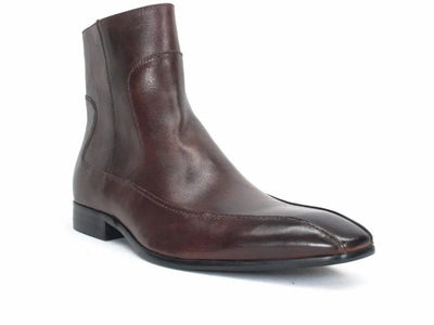 Burnished Zip Boots 1 KB470-01BROWN8  - from alligatorwarehouse.com