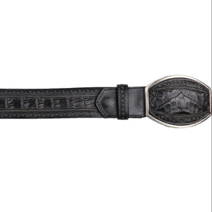 Cinto Corte Laser de Cocodrilo Belly Original Varios Colores