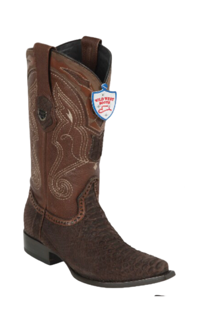 Bota de Pitón Original Horma Punta Recortada Wild West 1   - from alligatorwarehouse.com