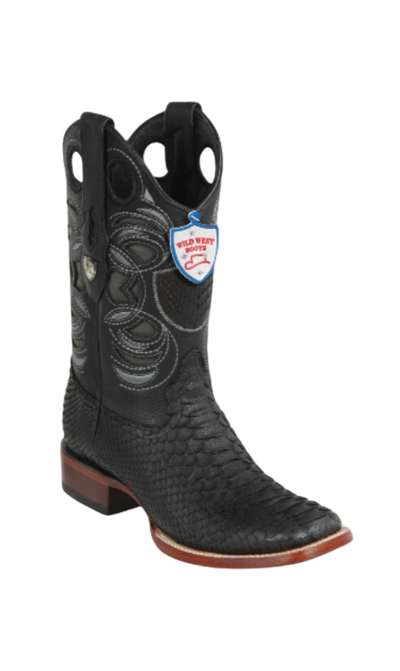 Botas de Pitón Original Horma Rodeo Wild West 1   - from alligatorwarehouse.com