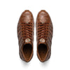 Marco Di Milano Nino Men's Shoes Bay Apache Sleek Genuine Caiman Crocodile Fashion Sneaker 5 NINO_CAIMAN FUSCUS_BAY APACHE_8  - from alligatorwarehouse.com