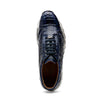 Marco Di Milano Alonzo Men's Shoes Genuine Caiman Crocodile Casual Sneakers 22 ALONZO_CAIMAN FUSCUS_BLACK_8  - from alligatorwarehouse.com