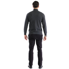 MENS CHARCOAL PULLOVER TURTLENECK SWEATER