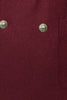 Mens Burgundy Slim Fit Blazer – Sharp Double Breasted Design 6   - from alligatorwarehouse.com