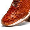Marco Di Milano Alonzo Men's Shoes Genuine Caiman Crocodile Casual Sneakers 42 ALONZO_CAIMAN FUSCUS_BLACK_8  - from alligatorwarehouse.com