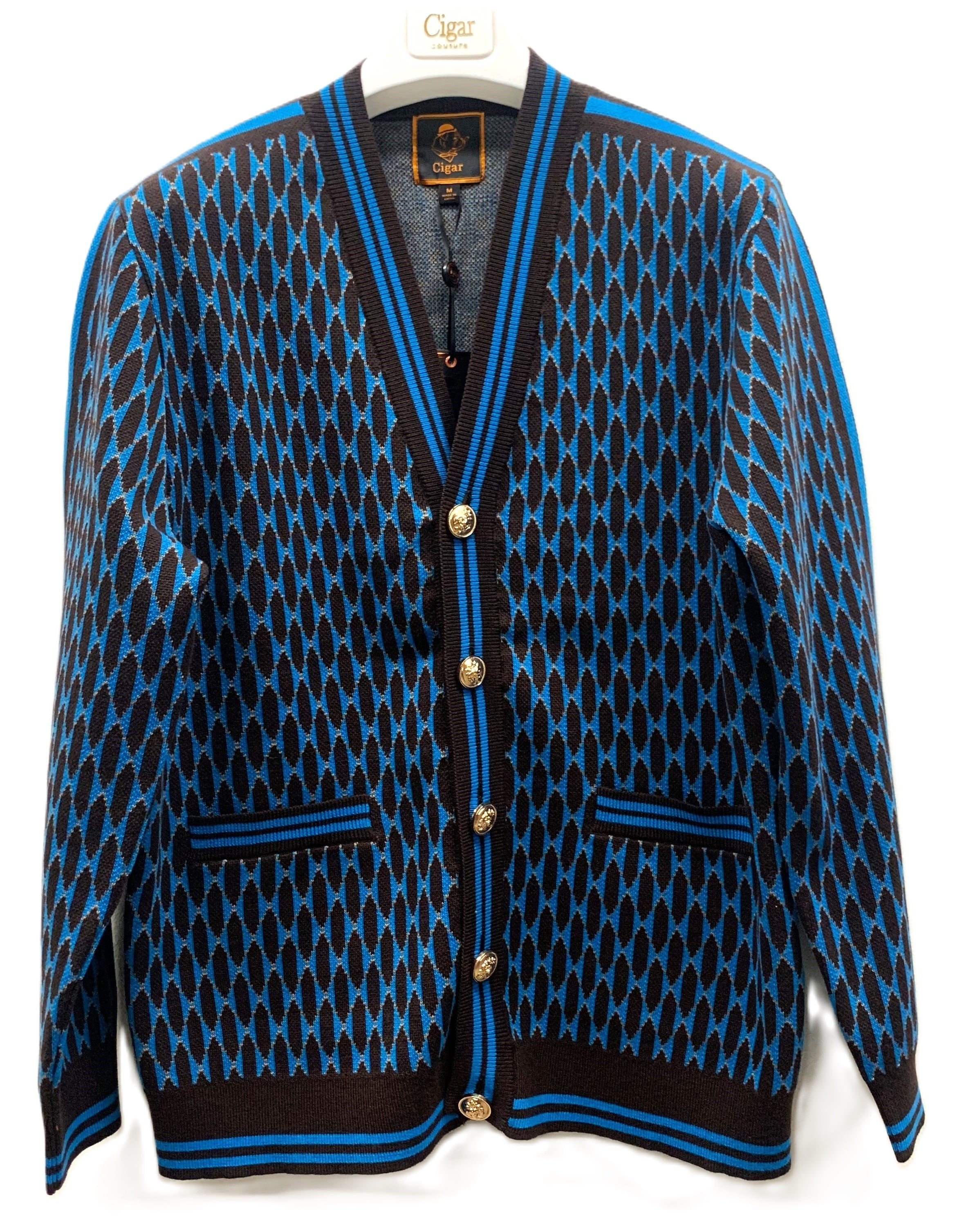 Cigar Couture Cardigan Sweater - BROWN 1   - from alligatorwarehouse.com