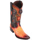 Los Altos Boots Yellow Gold - Mens Dress Cowboy Boot - Low Priced Buttercup Ostrich Boots - European Toe- in Faded Buttercup