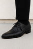 Marco Di Milano Lacio Men's Shoes Black Genuine Caiman Crocodile Dress Derby Oxfords 16 LACIO_CAIMAN FUSCUS_BLACK_6  - from alligatorwarehouse.com