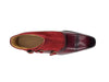 Calf & Suede Three Buckles Monk Chukka Boot 6 KB503-18SCNAVY8  - from alligatorwarehouse.com