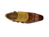 Calf & Suede Three Buckles Monk Chukka Boot 15 KB503-18SCNAVY8  - from alligatorwarehouse.com
