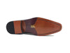 Calf & Suede Three Buckles Monk Chukka Boot 17 KB503-18SCNAVY8  - from alligatorwarehouse.com