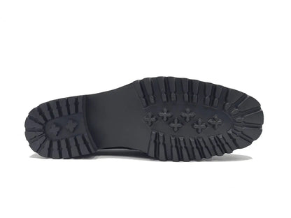 Carrucci Calfskin Chukka Boot with Lug Sole