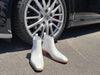 Calfskin Leather Chelsea Boot 5 KB509-30Burgundy75  - from alligatorwarehouse.com