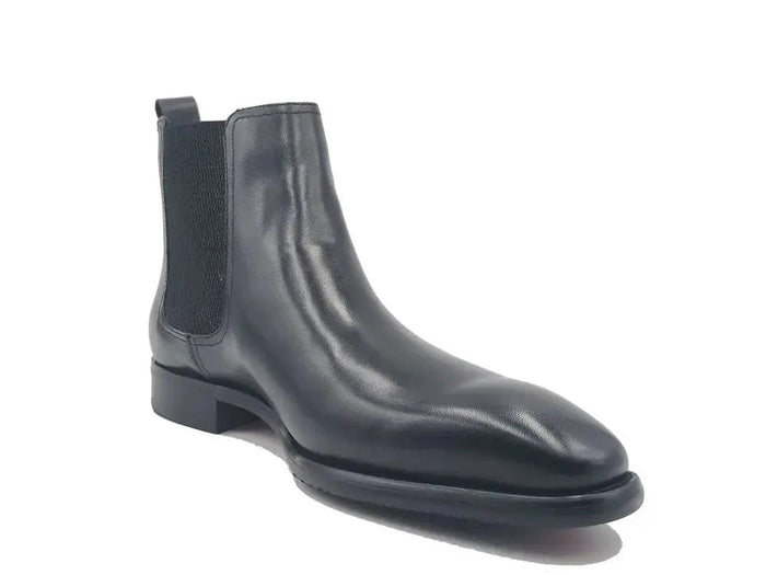 Carrucci Chelsea Boot: Premium Calfskin Leather Ankle Boot
