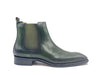 Calfskin Leather Chelsea Boot 21 KB509-30Burgundy75  - from alligatorwarehouse.com
