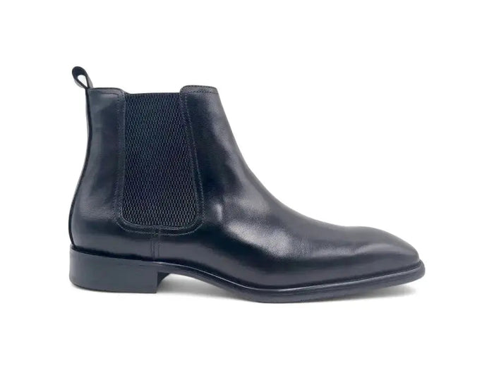 Carrucci Chelsea Boot: Premium Calfskin Leather Ankle Boot