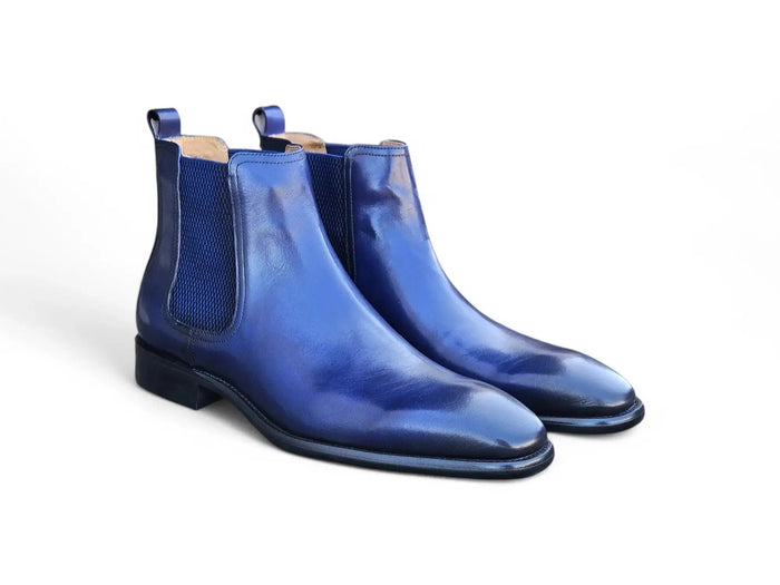 Carrucci Chelsea Boot: Premium Calfskin Leather Ankle Boot