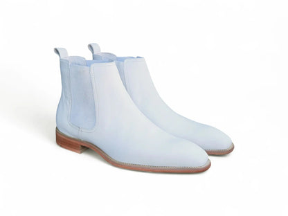 Calfskin Leather Chelsea Boot