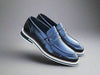 Calfskin Penny Loafer 2 KS519-04BLACK75  - from alligatorwarehouse.com