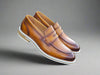 Calfskin Penny Loafer 9 KS519-04BLACK75  - from alligatorwarehouse.com
